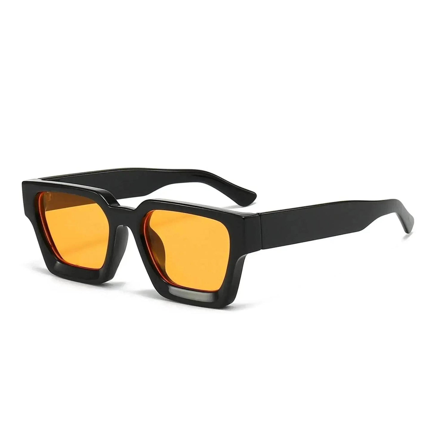 Thick Frame Sunglasses - Minimalist And Versatile
