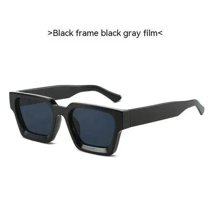 Thick Frame Sunglasses - Minimalist And Versatile
