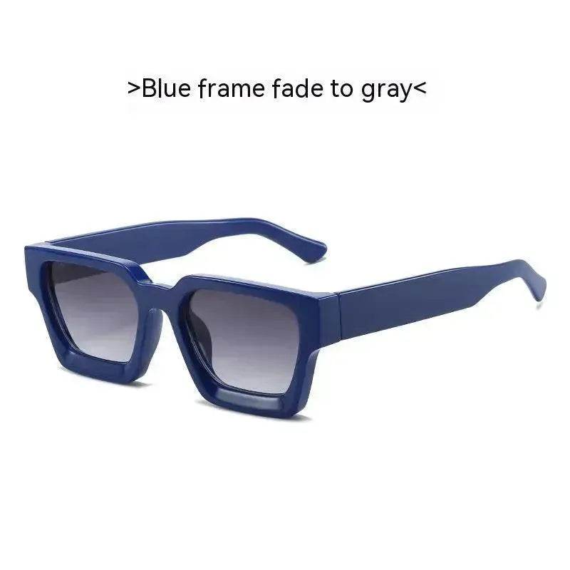 Thick Frame Sunglasses - Minimalist And Versatile