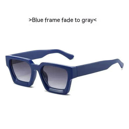 Thick Frame Sunglasses - Minimalist And Versatile