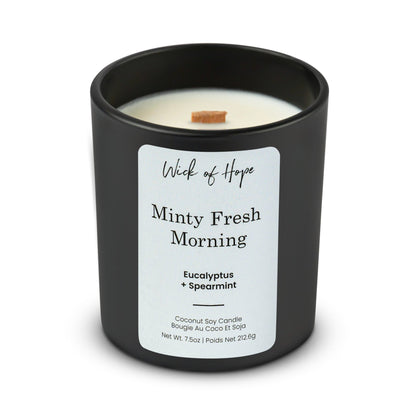 Minty Fresh Morning Candle | Eucalyptus + Spearmint