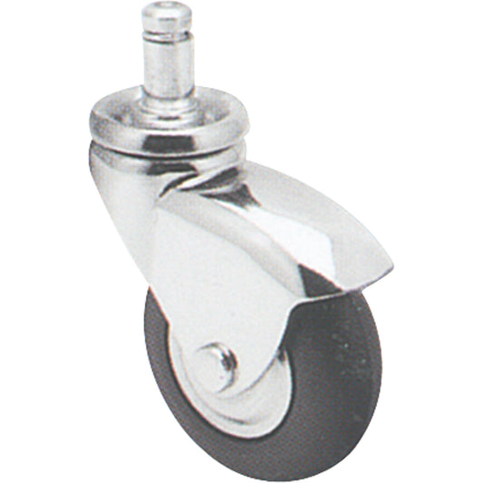 Comfort Roll Caster, Swivel, 3" (76 mm) Dia., 175 lbs. (79 kg.) Capacity