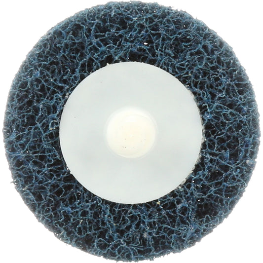 Standard Abrasives™ Quick Change Buff & Blend HS Disc 840358, 2" Dia., Medium Grit, Aluminum Oxide