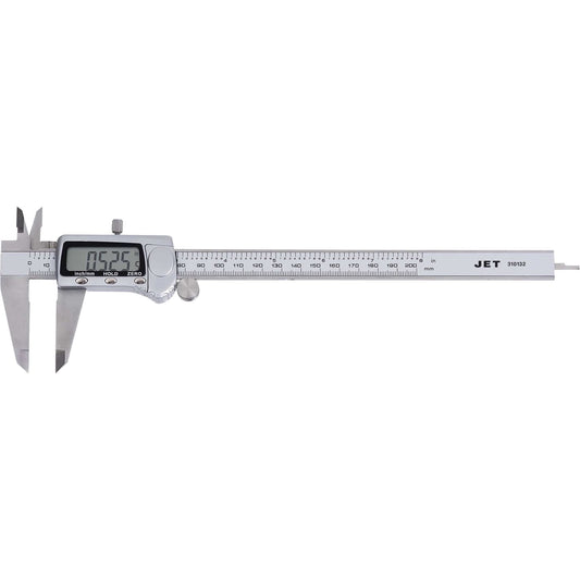 JEDC-8 Digital Caliper, 0" - 8" (0 mm - 200 mm) Range