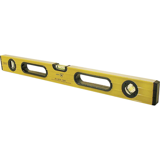 Level, Box, 48" L, Aluminum, 3, Non-Magnetic