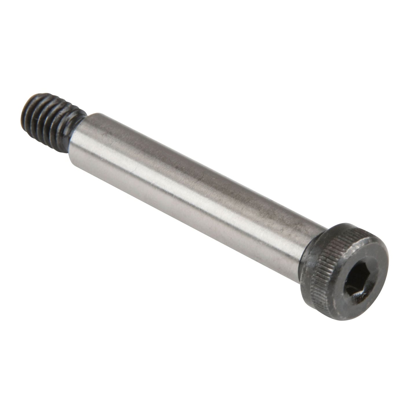 Socket Shoulder Screw, 3/8" Dia., 2" L, Black Oxide