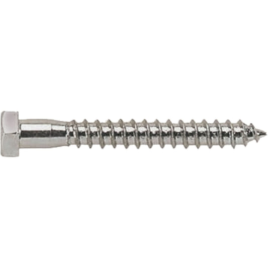 Lag Screw, 3/8" x 3" L, Plain