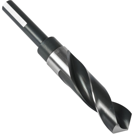 Reduced Shank Drill Bit, 1-1/16", High Speed Steel, 3" Flute, 118° Point