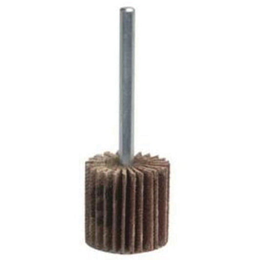Grind-O-Flex™ Mini Mounted Flap Wheel, Aluminum Oxide, 320 Grit, 3" x 1" x 1/4"