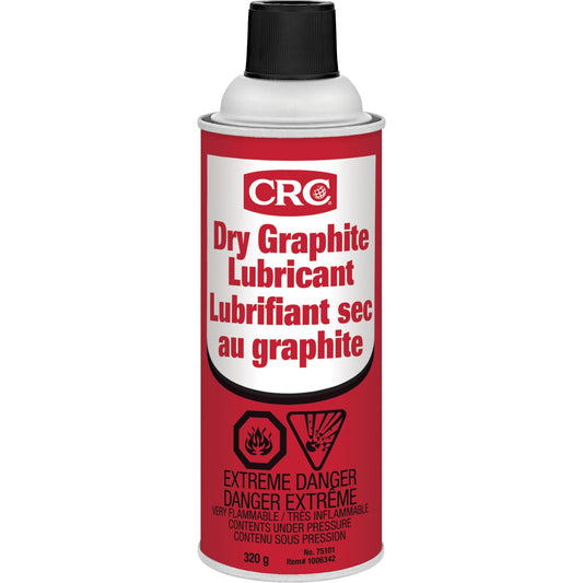Lubrifiant sec au graphite, bombe aérosol