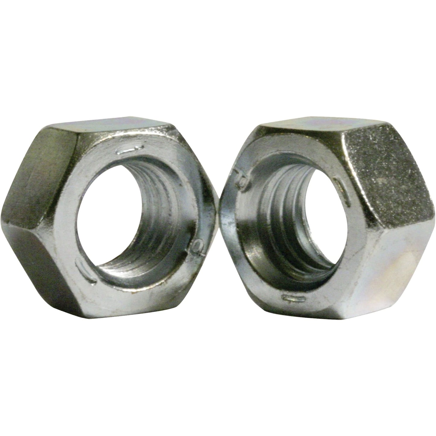 Hex Nut, 1/4", Zinc Cr+3, Coarse Thread