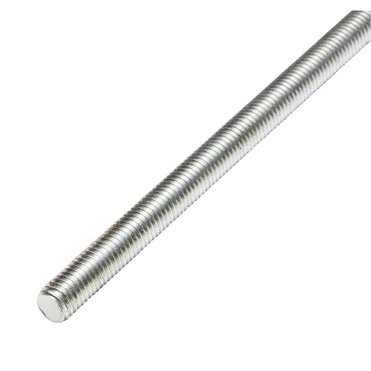 Threaded Rod, 5/16"-18, 36" L, Zinc Plated, Grade 2 Grade