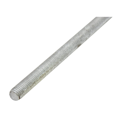 Threaded Rod, 5/8"-11, 36" L, Galvanized, Grade 2 Grade