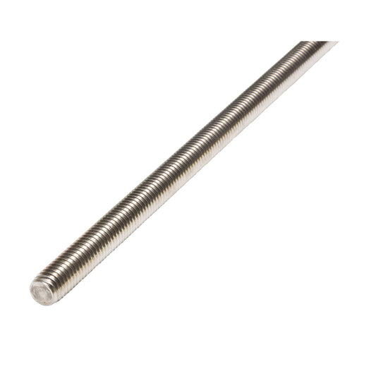 Threaded Rod, 3/4"-10, 36" L, Stainless Steel, Grade 18-8 Grade