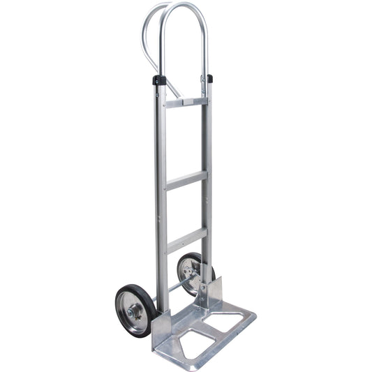 Knocked Down Hand Truck, P-Handle Handle, Aluminum, 52-1/8" Height, 500 lbs. Capacity