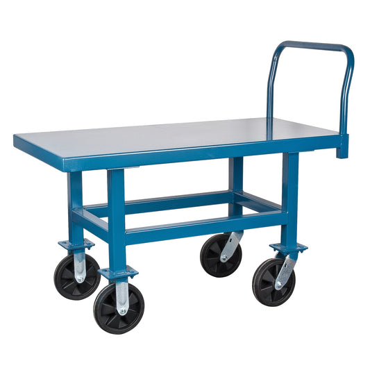 Chariots élévateurs, 122 cm L x 61 cm l, capacité de 907 kg, roulettes en nylon