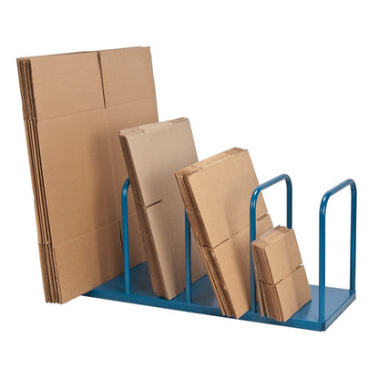 Rayonnage à cartons à niveau unique
