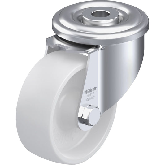 Nylon Caster, Swivel, 3-1/8" (79.375 mm) Dia., 330 lbs. (149.685 kg.) Capacity