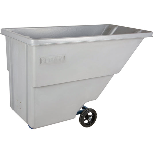 Conteneur basculant, polyéthylène, 0,48 m³, capacité de charge 227 kg