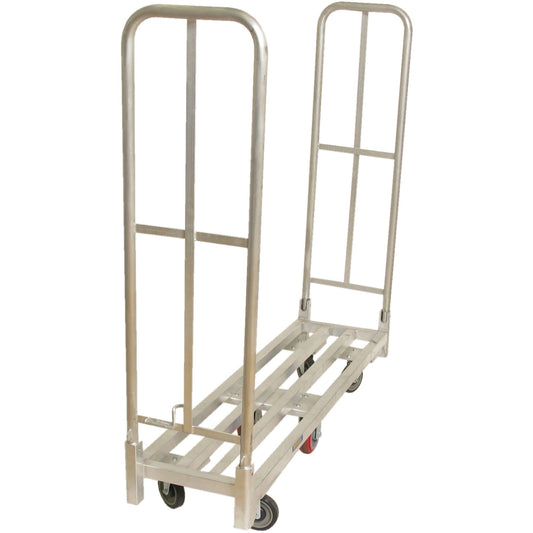U-Boat Platform Truck, 59-1/2" L x 16" W, 1750 lbs. Capacity, Polyurethane Casters