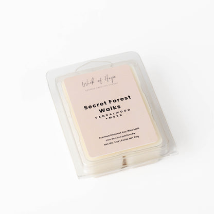 Secret Forest Walks Wax Melt | Sandalwood +  Musk