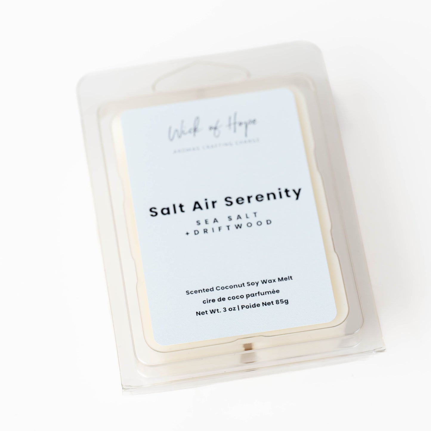 Salt Air Serenity Wax Melt | Sea Salt + Driftwood