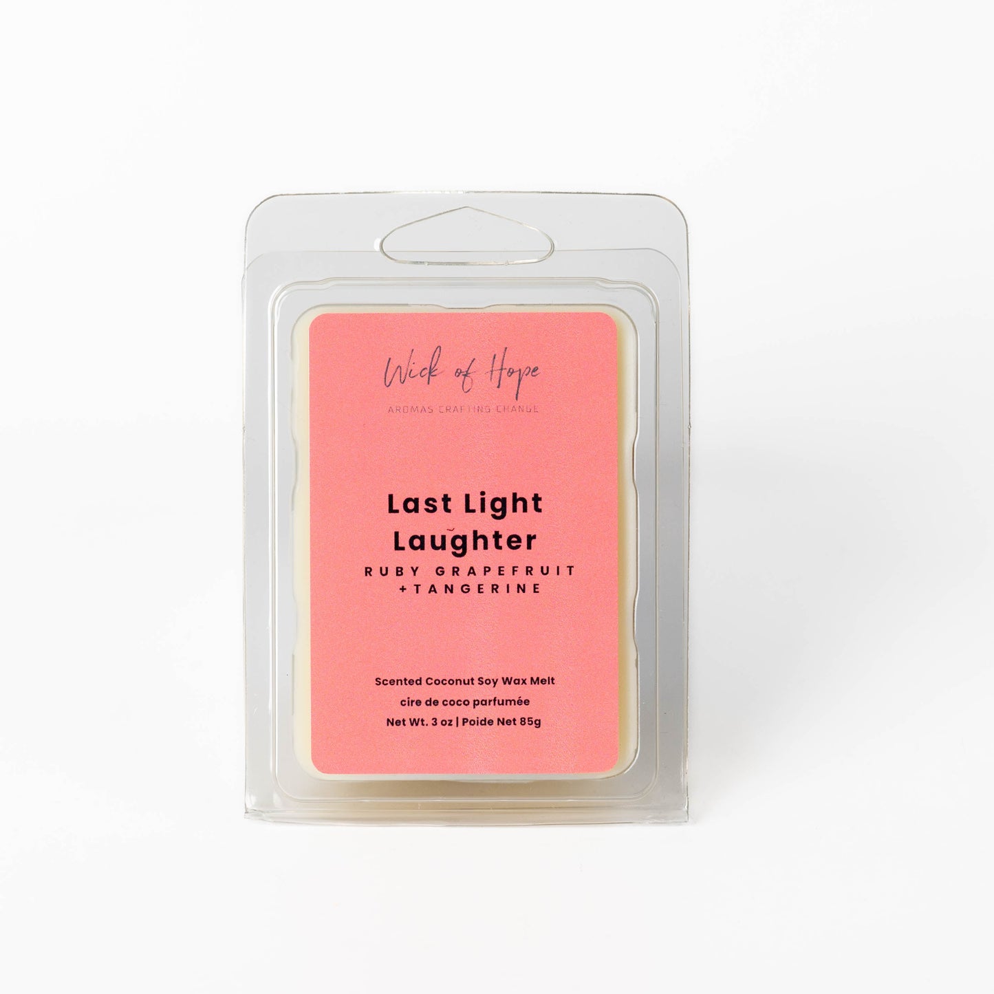 Last Light Laughter Wax Melt | Ruby Grapefruit + Tangerine