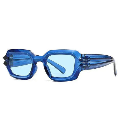 Modern Sunglasses Street Shooting Model Square Female