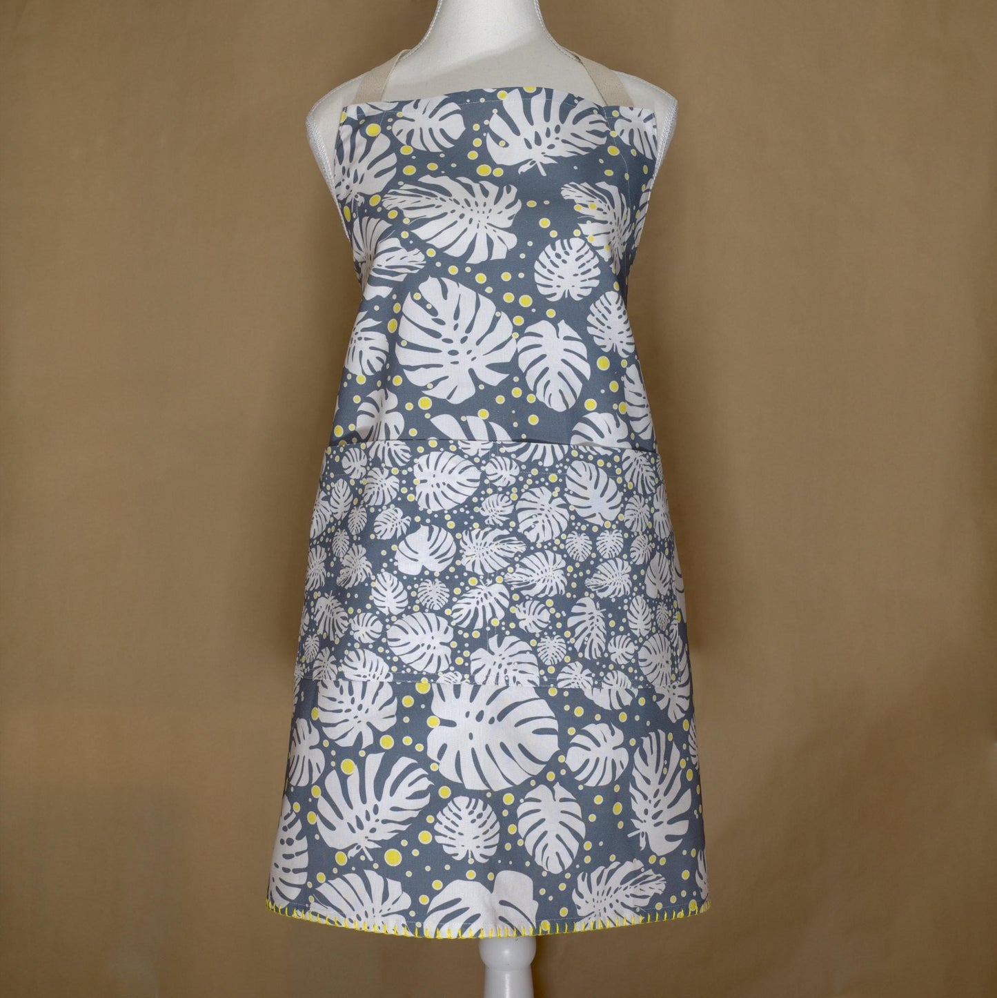 Monster Ah! - Tropical Cotton Apron