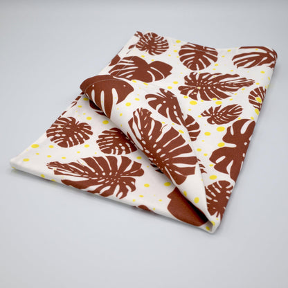 Monstera Leaf Tea Towels: Set of 3 or 4