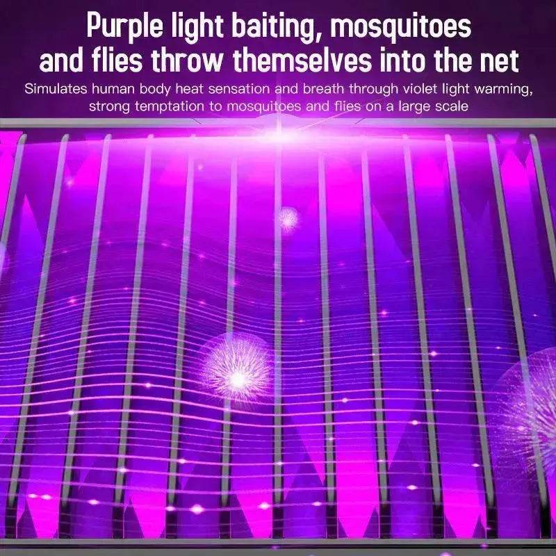Lampe anti-moustiques avec pièges adhésifs