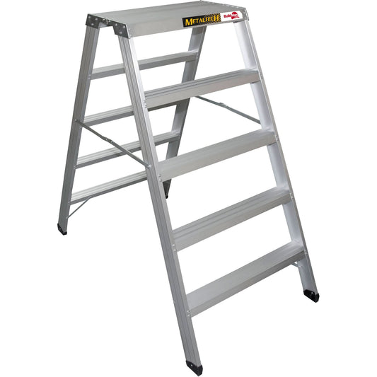 Portable Work-Stand Saw Horse, Aluminum Frame, 12-1/4" D x 56" H
