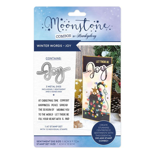 Moonstone Combos - Winter Words - Joy
