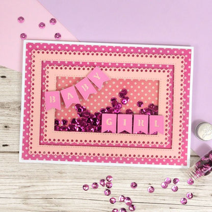 Moonstone Dies - Banner Bunting Alphabet
