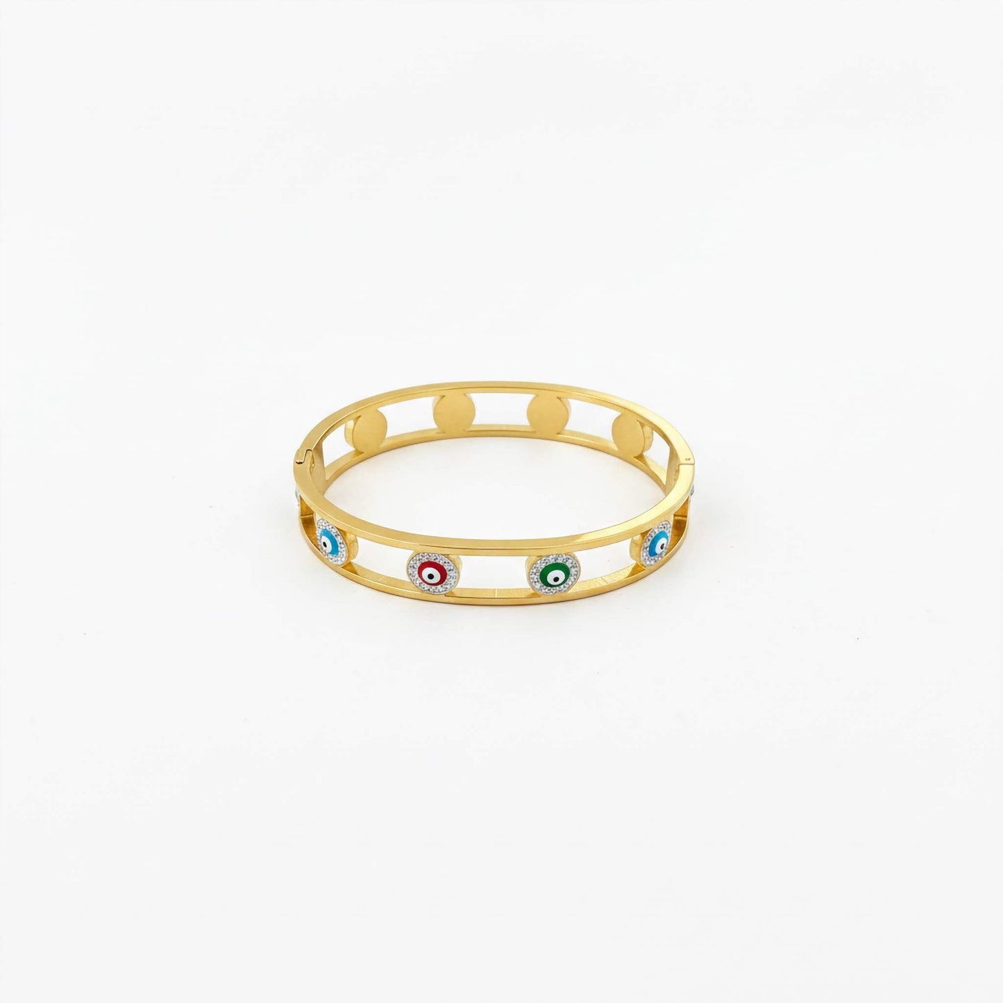 Multicolour Aura Protection Bangle -  for Positivity & Style