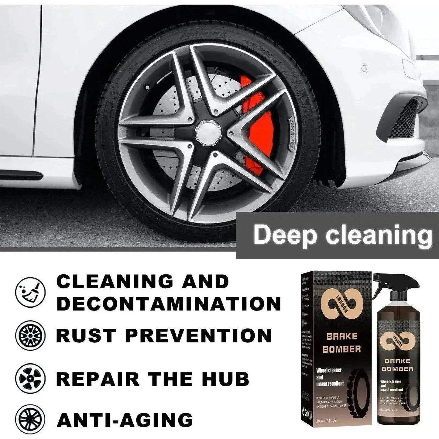 Multipurpose Rust Removal Cleaning Agent , Insect repellent suitable for stainless and Car Tire