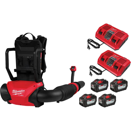 Souffleur à dos à batterie double M18 FUEL™, 18 V, débit de 249 km/h, à batterie