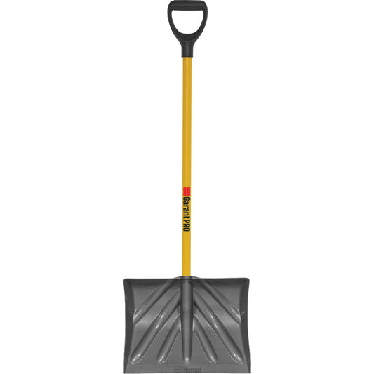 Pro™ Scraper Shovel, Polypropylene Blade, 18" Wide, D-Grip Handle