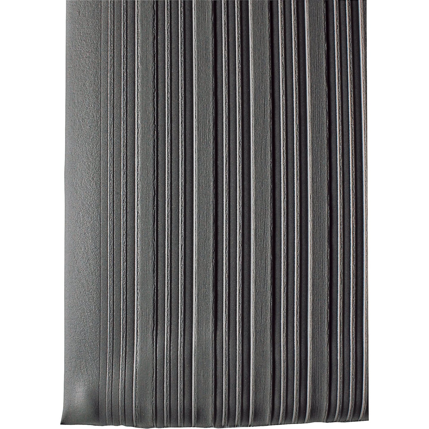 Tuf Sponge No. 451 Mats, Ribbed, 2' x 3' x 3/8", Grey, PVC Sponge