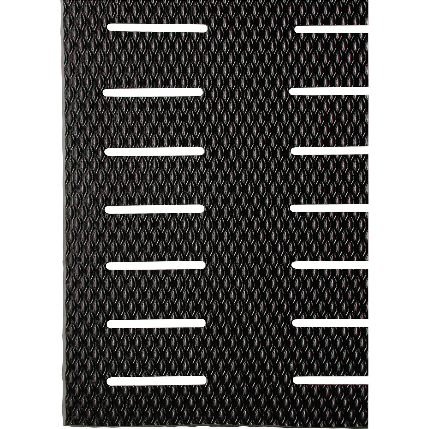 Kushion Walk No. 475 Mats, Slotted, 2' x 60' x 3/8", Black, PVC