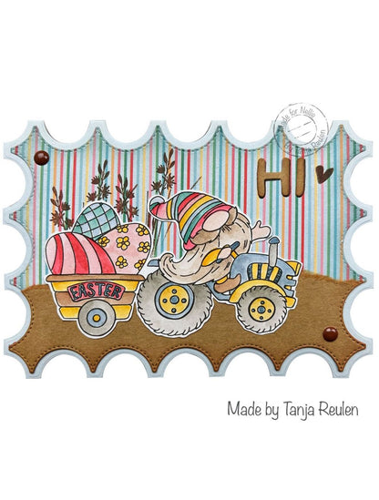 Nellie Snellen • Nellie's Cuties Clear Stamp Easter Gnome on