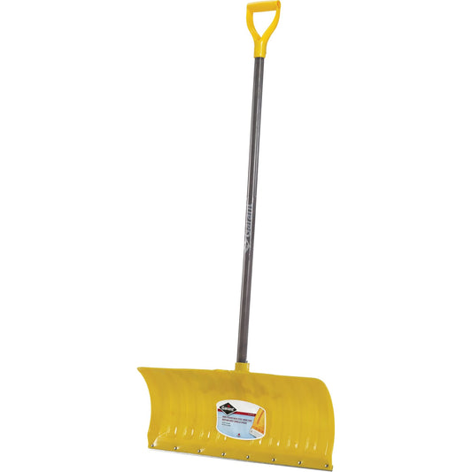 Alpine™ Snow Pusher, Polypropylene Blade, D-Grip Handle, 26" W