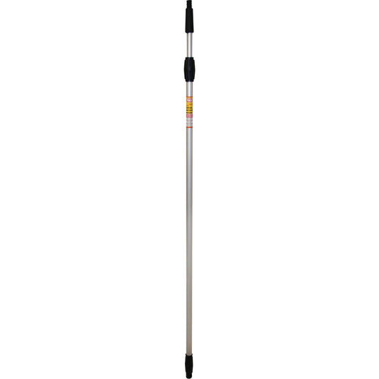 Extension Squeegee Handle, Aluminum, Telescopic, ACME Threaded Tip, 96" Length