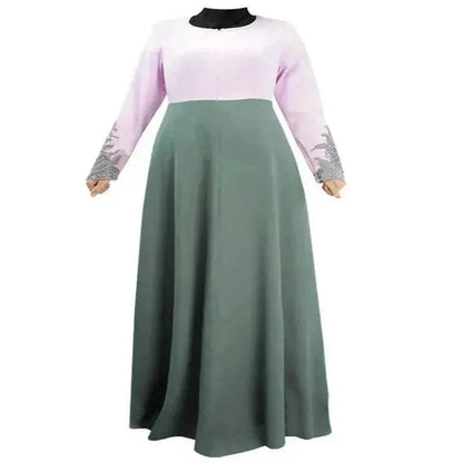 New color matching Arab  long skirt
