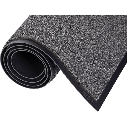 Walk-A-Way™ Mat, Wiper, 6' x 8' x 5/16", Charcoal