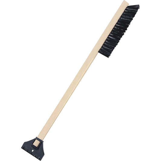 Balai à neige, 63,5 cm de long, beige/noir