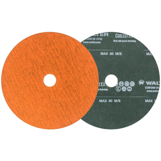Disque de ponçage Coolcut XX™ en oxyde d'aluminium/céramique, grain 100, 6 po de diamètre x 7/8 po d'alésage