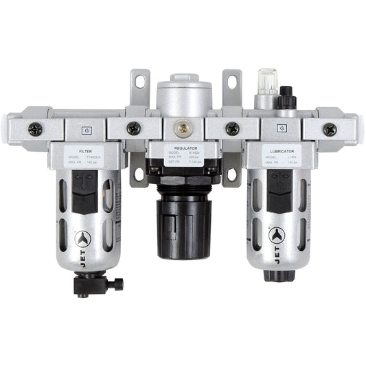 AFRLMI38 3-Piece Intermediate Air Filter, Regulator & Lubricator, 3/8" NPT
