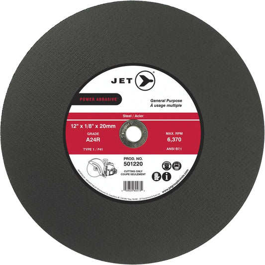 A24R Power Abrasive Cut-Off Wheel, 14" x 1/8", 1" Arbor, Type 1, 5400 RPM