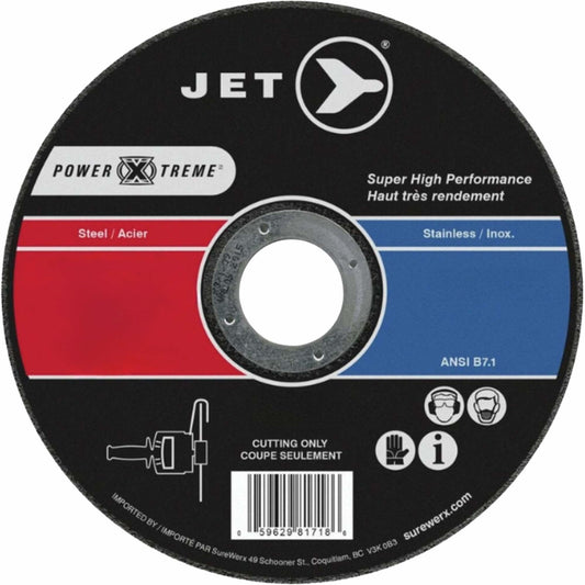 Power-Xtreme® Cut-Off Wheel, 4-1/2" x 3/64", 7/8" Arbor, Type 1, Aluminum Oxide, 13300 RPM